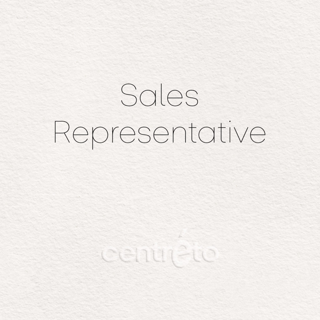 Centreto Sales careers SR